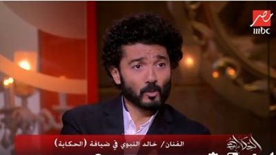 عمرو أديب يطلب من خالد النبوي تجسيد شخصية محمد صلاح في عمل درامي