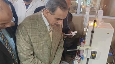 محافظ كفر الشيخ للأطباء والتمريض: “اتعاملوا مع المرضى بشكل لائق” (صور)