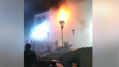 ماس كهربائي وراء حريق “سنترال دمرو” في المحلة