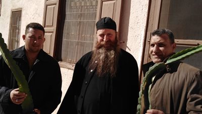 تعبيرًا عن المحبة والسلام.. مواطن يهدي نبات “الدراجون فروت” النادر لدير سانت كاترين