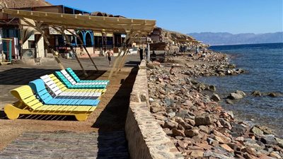 “مبنى للغطاسين”.. أبو جالوم تتزين لاستقبال الزوار بعد التطوير بالعام الجديد (صور)