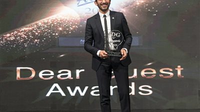 أحمد حلمي يوجه رسالة شكر لجمهوره بعد تكريمه في “دير جيست” (صورة)