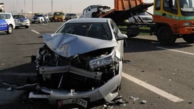 مصرع مدرس وإصابة آخر دهستهما سيارة أثناء ذهابهما إلي عملهما بالمنيا