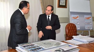 رئيس الوزراء يهنئ السيسي بمناسبة العام الميلادي الجديد