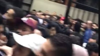 صراخ وتدافع بين المواطنين في “تيفولي الإسكندرية” باحتفالات رأس السنة (فيديو)