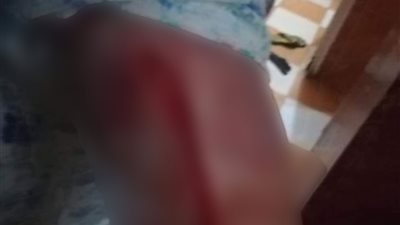 زوج يتهم “الجن” بإحراق منزله وإصابة زوجته بجروح في دمياط (صور)