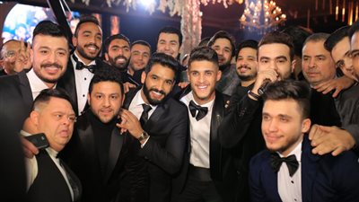حفل زفاف أحمد الشيخ يجمع نجوم الأهلي والزمالك (صور)