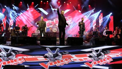 راغب علامة يتألق في حفل the voice بدبي (صور)