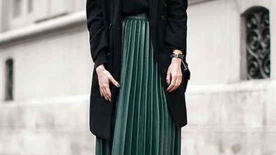 الجيبة البليسيه الشمواه والجلد تتربع على عرش موضة 2022