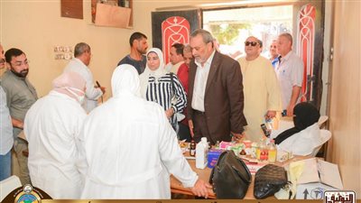 فحص وعلاج 1277 حالة بقافلة جامعة طنطا الطبية بمركز سمنود