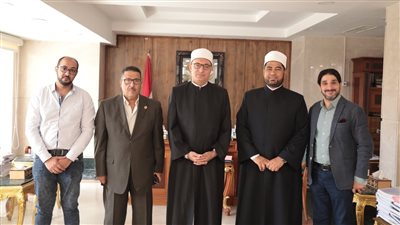 أمين البحوث الإسلامية يلتقي رئيس اتحاد الناشرين المصريين ويبحثان التعاون في محاور علمية وتدريبية
