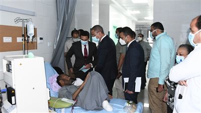 مدير مستشفى الفيوم العام: متوسط عدد المترددين على المستشفى 44426 مريضا شهريا بالعيادات الخارجية