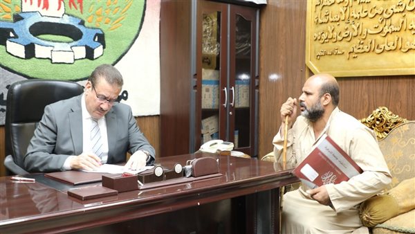 لقاء محافظ المنوفية