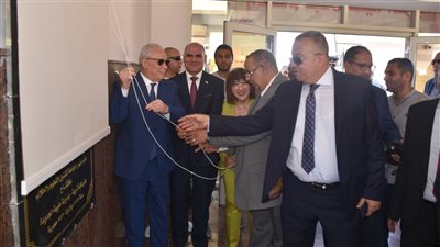 محافظ الأقصر ورئيس الجامعة يفتتحان المباني الجديدة لكليات الطب والتربية والعلوم
