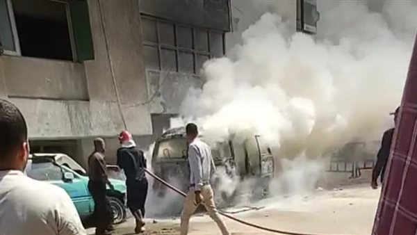 حريق سيارة - أرشيفية