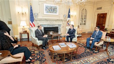 وزير الخارجية الأمريكي يلتقي أسرة شيرين أبو عاقلة في واشنطن