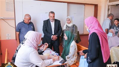 فحص وعلاج 1247 حالة بقافلة جامعة طنطا الطبية بمركز السنطة