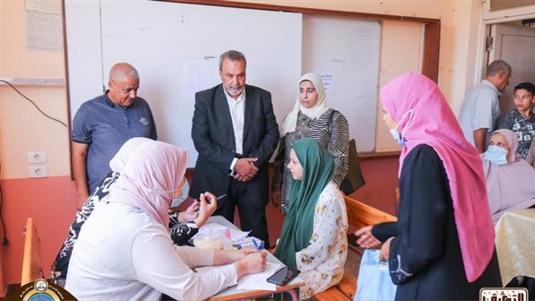 فحص وعلاج 1247 حالة..