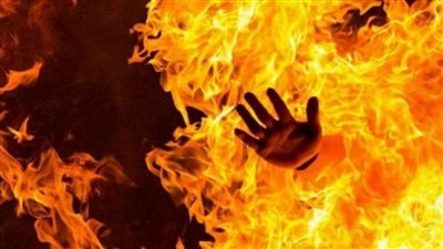 بسبب مصاريف البيت.. مصرع ربة منزل أشعلت النار في نفسها بالعمرانية