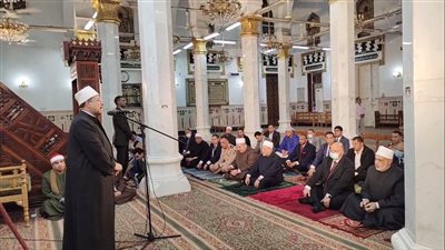 بحضور محافظ القاهرة.. الأوقاف تحتفل بالعام الهجري الجديد 1444 في مسجد السيدة نفسية | بث مباشر