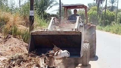 رفع 60 طن قمامة وإزالة فورية لحالة تعدٍ بأسوان 