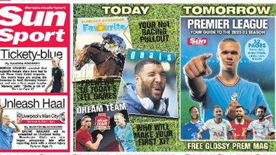 كيف تناولت الصحف الإنجليزية مواجهة ليفربول ومانشستر سيتي في الدرع الخيرية؟