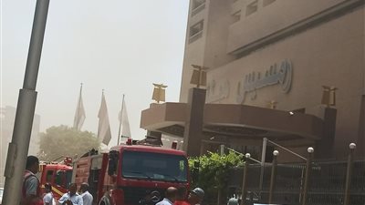 حريق في المركز التجاري بمول هيلتون رمسيس.. ومحاولات لإخماد النيران
