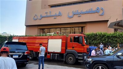 حريق رمسيس هيلتون.. التحفظ على كاميرات الفندق لمعرفة سبب الحريق