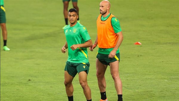 مصطفى محمد من تدريبات