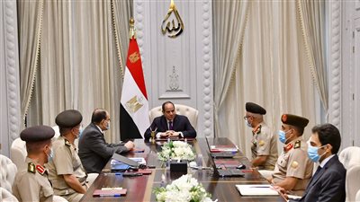 الرئيس السيسي يتابع الموقف التنفيذي لمشروعات استصلاح الأراضي بتوشكي
