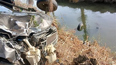 مصرع طالب وإصابة آخر في انقلاب سيارة ملاكي بترعة في الأقصر 