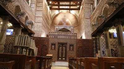 بُنيت فوق أطلال قلعة رومانية.. تعرف على معالم كنيسة ابي سرجه بمصر القديمة 