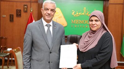 رئيس جامعة المنوفية يكلف 4 أساتذة بعمادة أربع كليات بالجامعة 