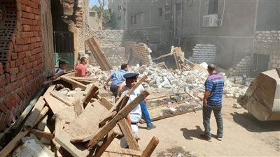 إزالة 34 حالة تعدٍ بالبناء المخالف بمركزين في المنيا
