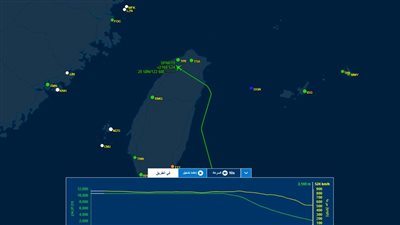 رحلة تهدد بحرب عالمية.. الصين تترقب زيارة بيلوسي والطائرة تنحرف قليلًا عن تايوان