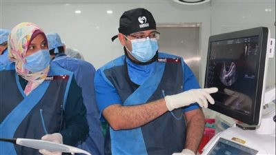 إجراء 3 عمليات قسطرة قلبية ناجحة لحالات تعاني من عيوب خلقية بمستشفى النصر التخصصي ببورسعيد