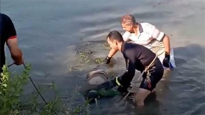 انتشال جثة شاب مجهولة الهوية من مياه ترعة الإسماعيلية