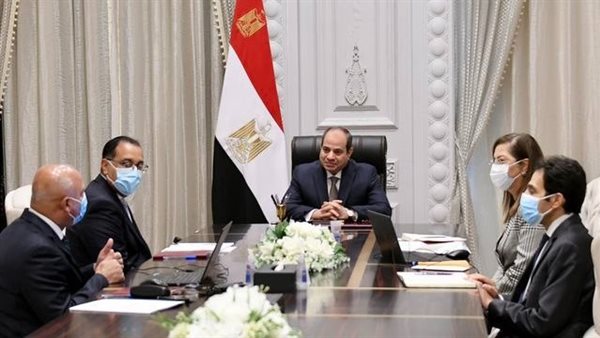 جانب اجتماع الرئيس