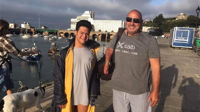 البعثة المصرية في لندن تنهي استعداداتها للمشاركة في تحدى عبور المانش| صور