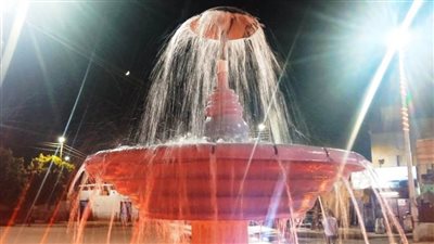 انتهاء المرحلة الأولى من مشروع تطوير وتجميل المدخل الجنوبي لمدينة دراو بأسوان