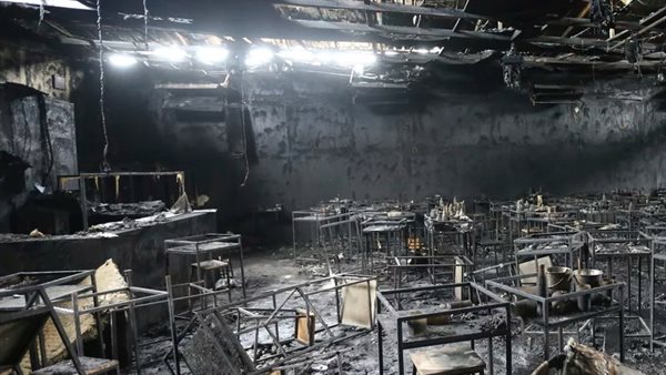 حريق ملهى ليلي