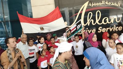 استقبال بعثة منتخب مصر للأولمبياد الخاص لكرة القدم النسائية الموحدة بمطار القاهرة