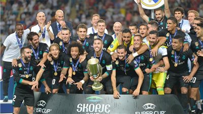 في مثل هذا اليوم عام 2017.. ريال مدريد يتوج بالسوبر الأوروبي على حساب مانشستر يونايتد
