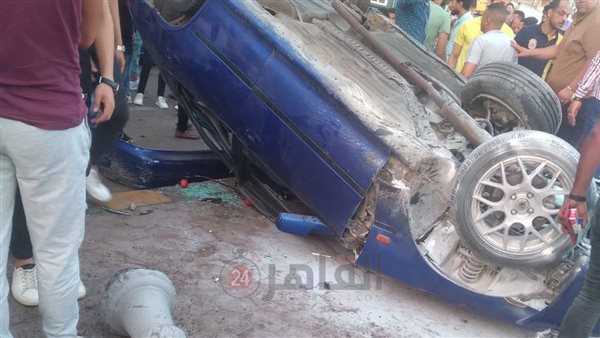 حادث تصادم بطنطا