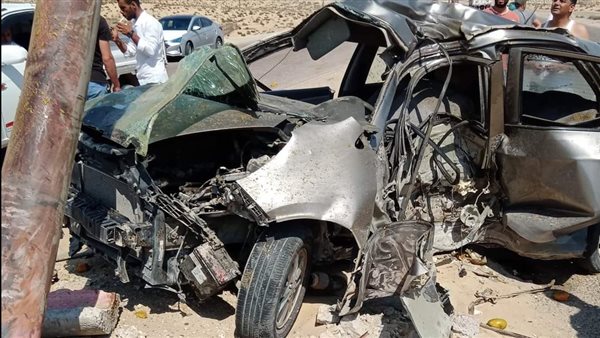 صورة لحادث السيارة