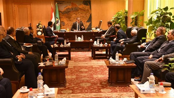 وفد البنك الزراعي