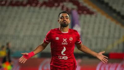 أحمد سيد غريب يسجل هدف الأهلي الأول بمرمى سيراميكا كليوباترا