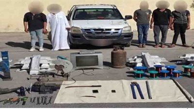 سرقوا أنبوبة وتليفزيون وخردة.. القبض على لصوص مصنع برج العرب بالإسكندرية