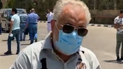 نقيب الممثلين من جنازة الفنانة رجاء حسين: فقدنا تاج المسرح القومي | بث مباشر 