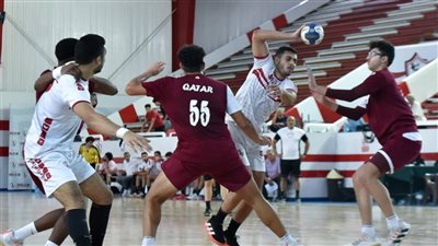 يد مرتبط الزمالك 2002 يهزم منتخب قطر 33-21 وديا